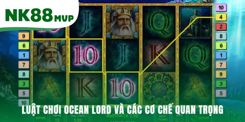 Luật chơi Ocean Lord nhấn mạnh vai trò của vũ khí và kỹ năng